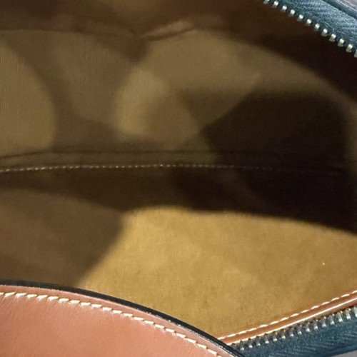 Celine Medium Ava Shoulder Bag Triomphe Brown Black