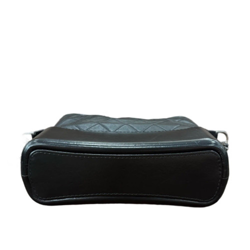 Chanel Quilted New Medium Gabrielle Hobo Calfskin Black