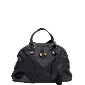 Yves Saint Laurent Handbag Calfskin Black