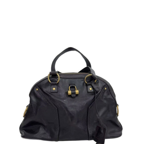 Yves Saint Laurent Handbag Calfskin Black