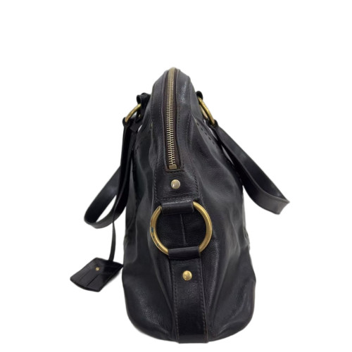 Yves Saint Laurent Handbag Calfskin Black