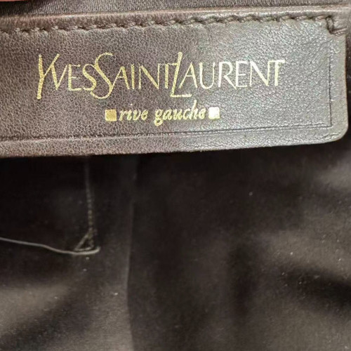 Yves Saint Laurent Handbag Calfskin Black