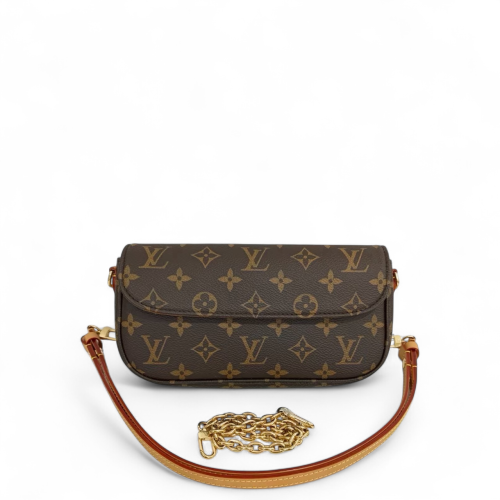 Louis Vuitton Ivy Wallet On Chain Monogram Brown