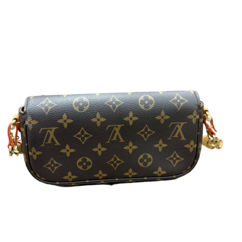 Louis Vuitton Ivy Wallet On Chain Monogram Brown