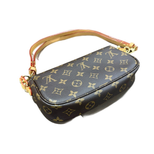 Louis Vuitton Ivy Wallet On Chain Monogram Brown
