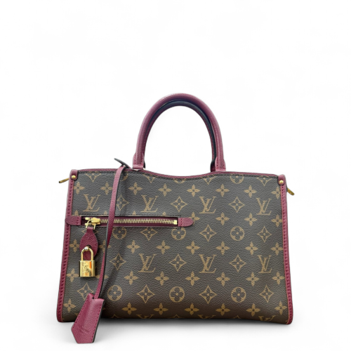 Louis Vuitton Popincourt MM Monogram Brown Purple