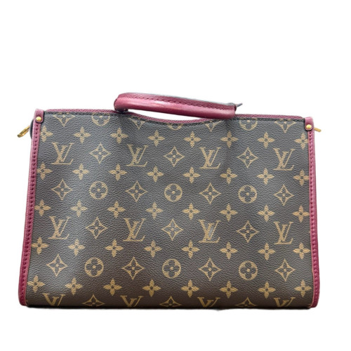 Louis Vuitton Popincourt MM Monogram Brown Purple