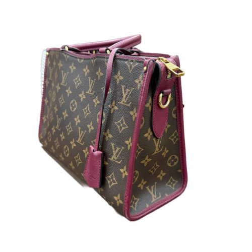 Louis Vuitton Popincourt MM Monogram Brown Purple