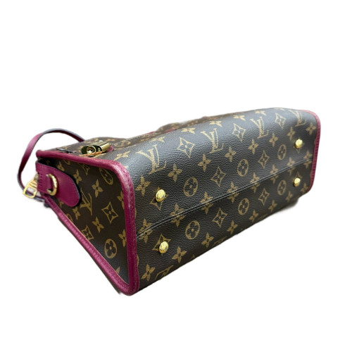 Louis Vuitton Popincourt MM Monogram Brown Purple