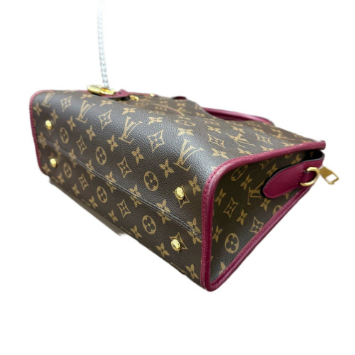 Louis Vuitton Popincourt MM Monogram Brown Purple