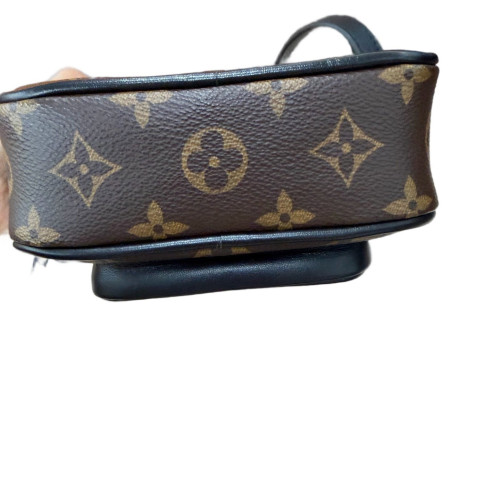 Louis Vuitton Christopher Wearable Wallet Monogram Macassar Black Brown