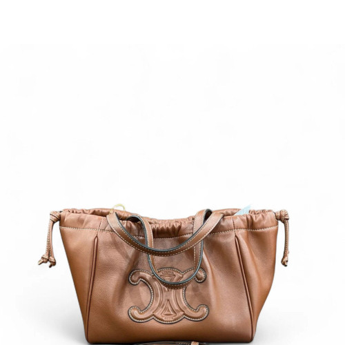 Celine Tote Bag Calfskin Brown