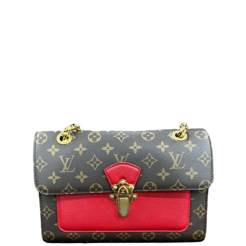 Louis Vuitton Victoire Monogram Brown Red