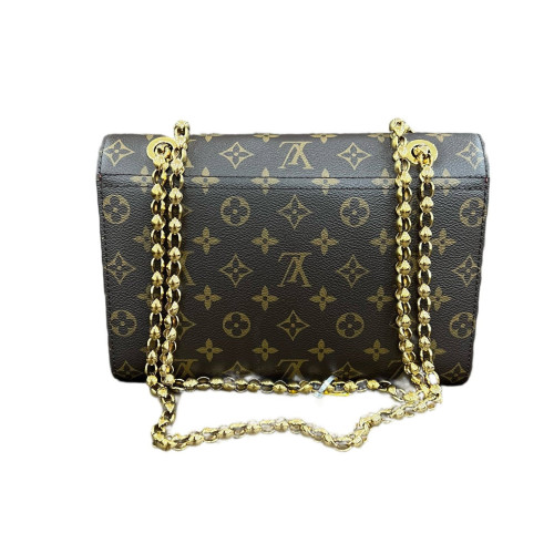 Louis Vuitton Victoire Monogram Brown Red