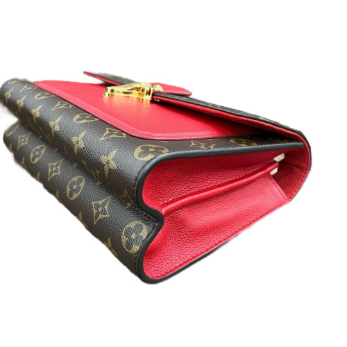 Louis Vuitton Victoire Monogram Brown Red