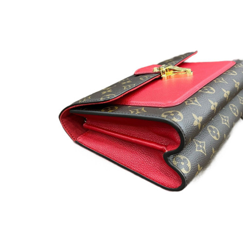 Louis Vuitton Victoire Monogram Brown Red