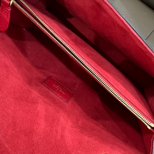 Louis Vuitton Victoire Monogram Brown Red
