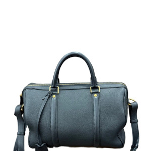 Louis Vuitton Shoulder Bag Calfskin Black