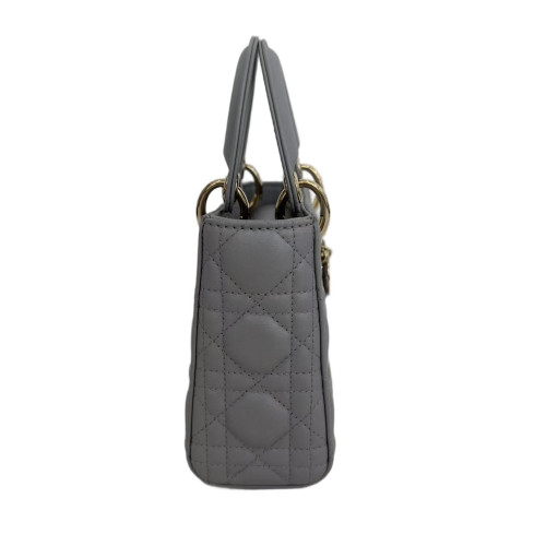 Dior Mini Lady Dior Calfskin Grey
