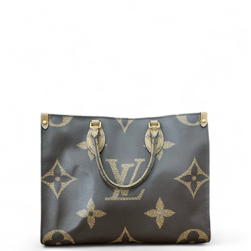 Louis Vuitton Onthego MM Reverse Monogram Giant Brown