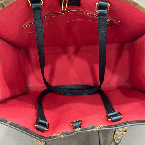 Louis Vuitton Onthego MM Reverse Monogram Giant Brown