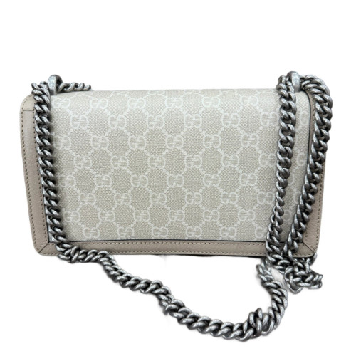 Gucci Small Dionysus GG Supreme Monogram Beige Mystic White Gucci Small Dionysus GG Supreme Monogram Beige Mystic White