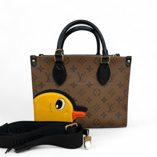 Louis Vuitton X Sun Yitian Onthego PM Monogram Brown Black Yellow Louis Vuitton X Sun Yitian Onthego PM Monogram Brown Black Yellow