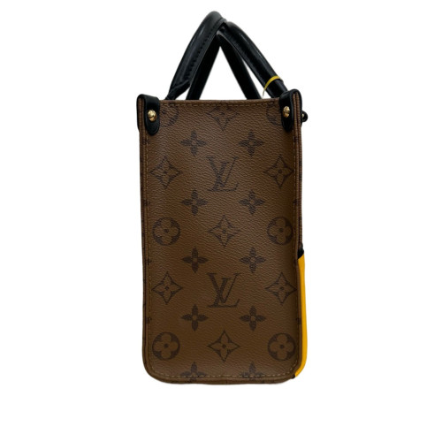 Louis Vuitton X Sun Yitian Onthego PM Monogram Brown Black Yellow Louis Vuitton X Sun Yitian Onthego PM Monogram Brown Black Yellow