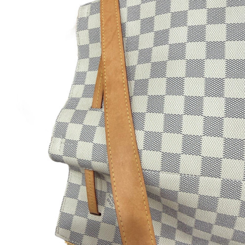 Louis Vuitton Girolata Bucket Bag Damier Azur White