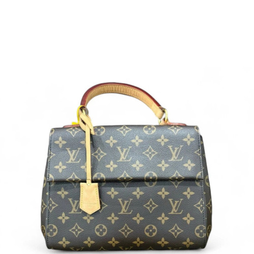Louis Vuitton Cluny Bb Monogram Brown Pink Louis Vuitton Cluny Bb Monogram Brown Pink