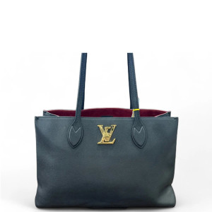 Louis Vuitton Lockme Shopper Calfskin Black