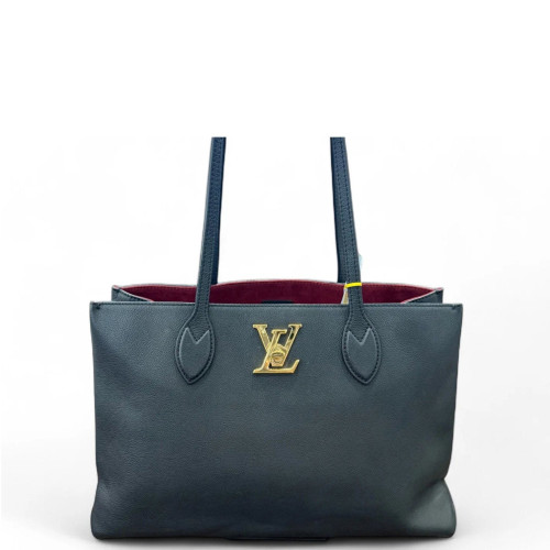 Louis Vuitton Lockme Shopper Calfskin Black