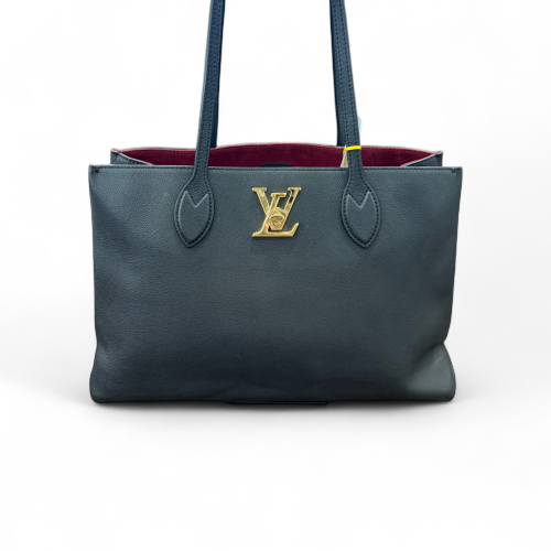 Louis Vuitton Lockme Shopper Calfskin Black