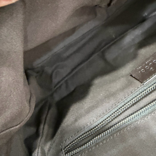 Gucci Messenger GG Supreme Monogram Beige Brown Black Gucci Messenger GG Supreme Monogram Beige Brown Black