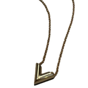 Louis Vuitton Essential V Necklace Metal