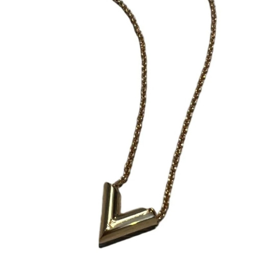 Louis Vuitton Essential V Necklace Metal