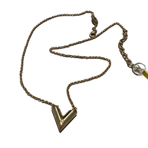 Louis Vuitton Essential V Necklace Metal