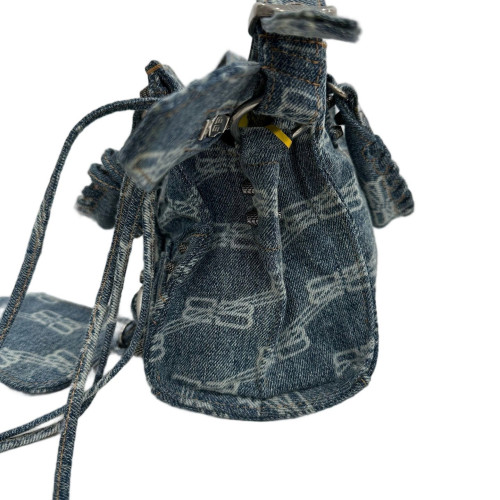 Balenciaga Handbag Denim Blue