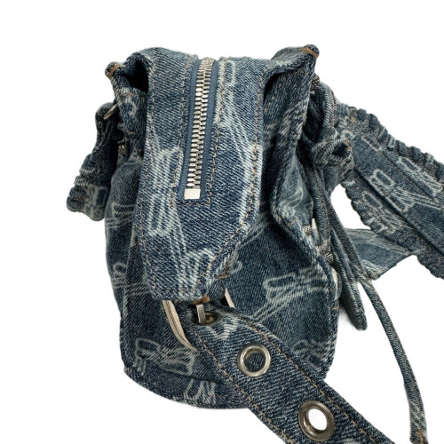Balenciaga Handbag Denim Blue