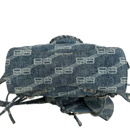 Balenciaga Handbag Denim Blue