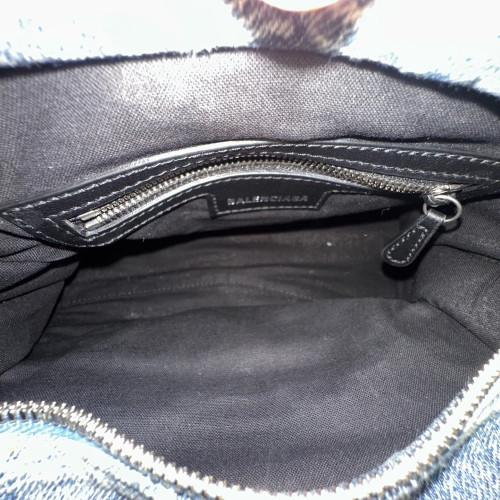 Balenciaga Handbag Denim Blue