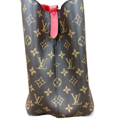 Louis Vuitton Neonoe MM Monogram Brown Red
