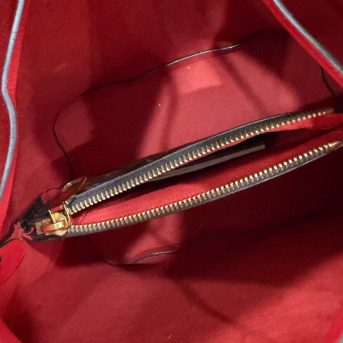 Louis Vuitton Neonoe MM Monogram Brown Red