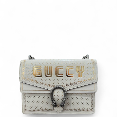 Gucci Print Dionysus Calfskin White