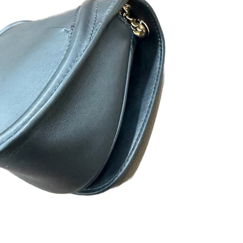 Gucci Shoulder Bag Calfskin Blue