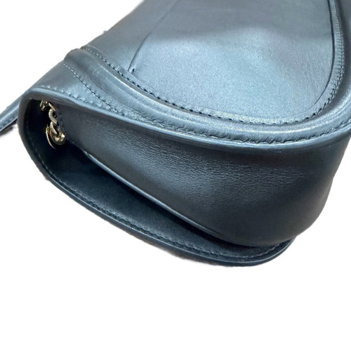 Gucci Shoulder Bag Calfskin Blue