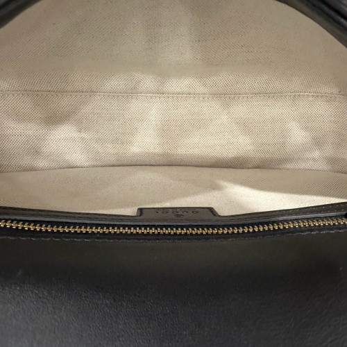 Gucci Shoulder Bag Calfskin Blue