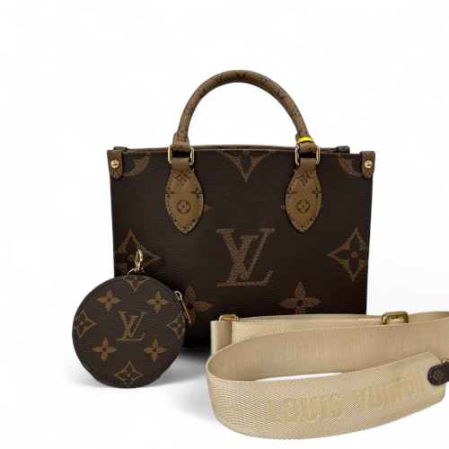 Louis Vuitton Onthego PM Reverse Monogram Giant Brown