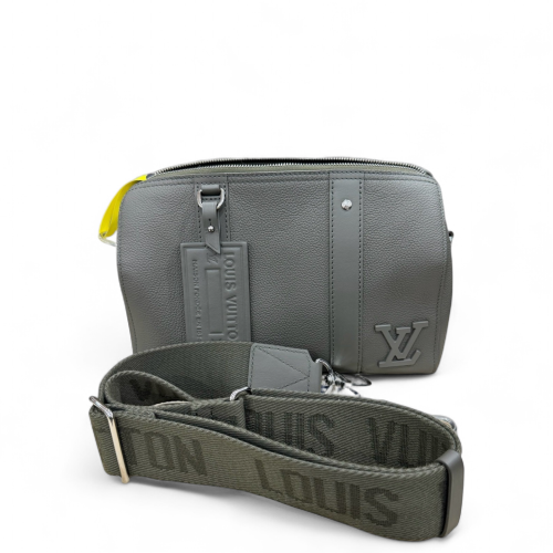 Louis Vuitton City Keepall Calfskin Green