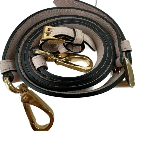 Prada Medium Bonnie Handbag Soft Calfskin Dark Deige